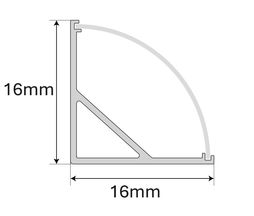 Aluminum Profiles – Corner V-Shape
