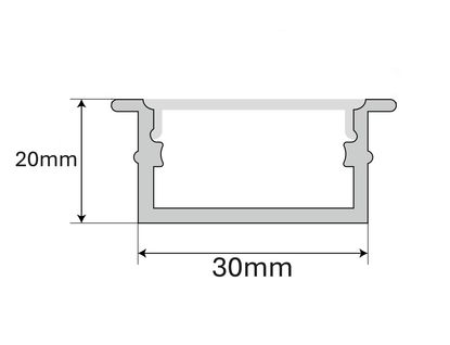 Silicon Profiles – 20mm x 30mm