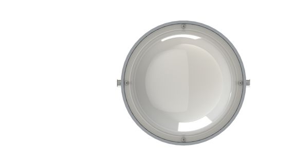Well Glass / Canopy G1 | Milky Dome (120°)