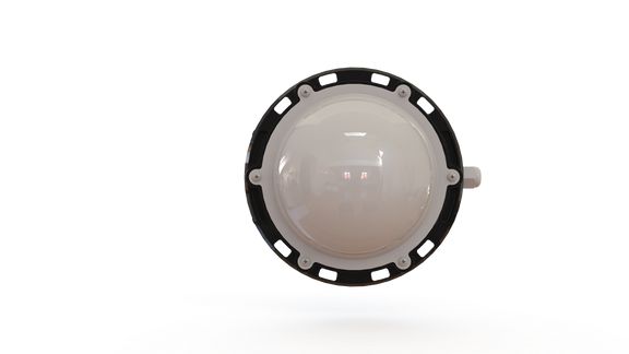 Well Glass / Canopy G2 | Milky Dome (120°)